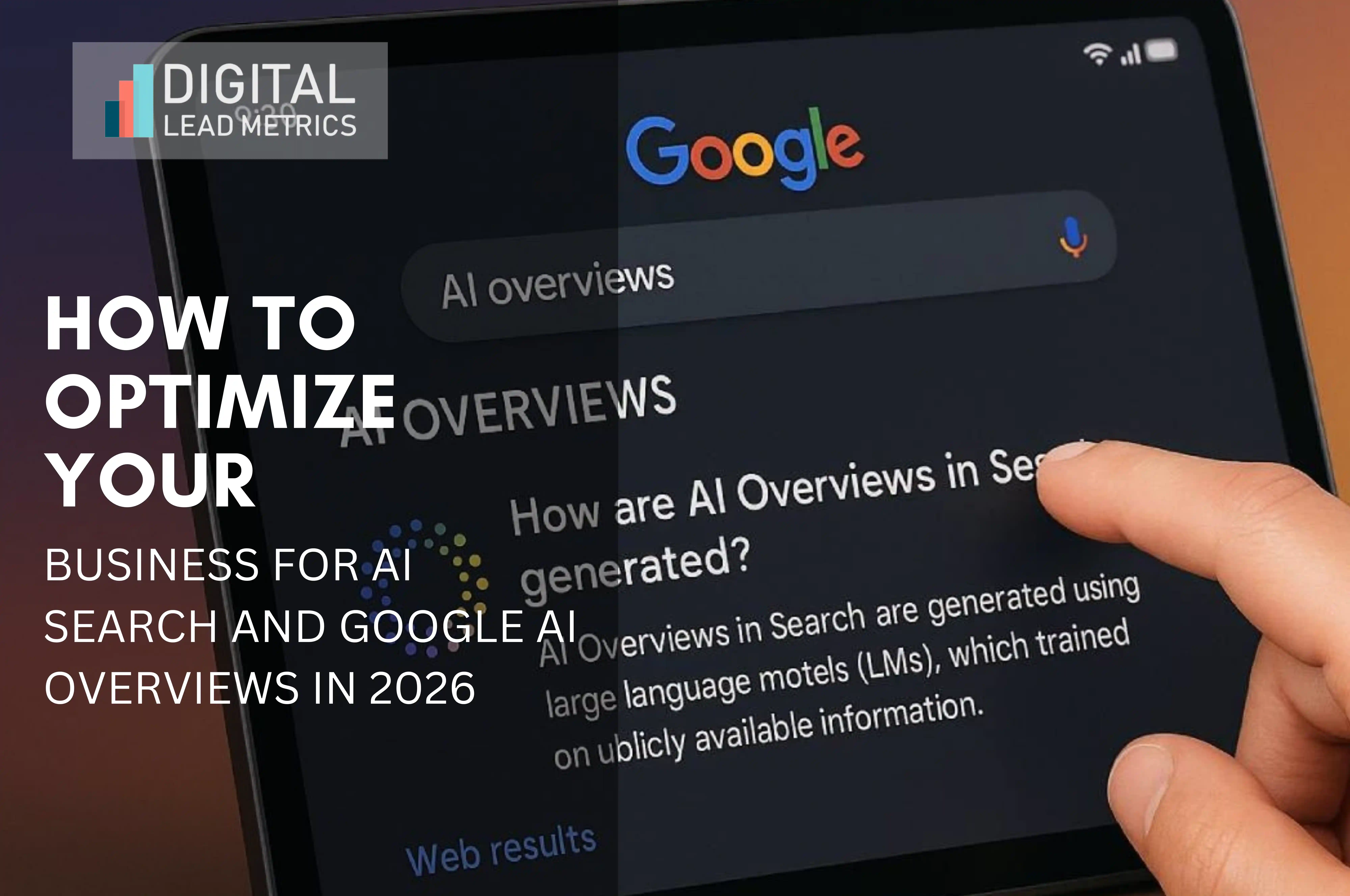 How to optimize your business for AI Search