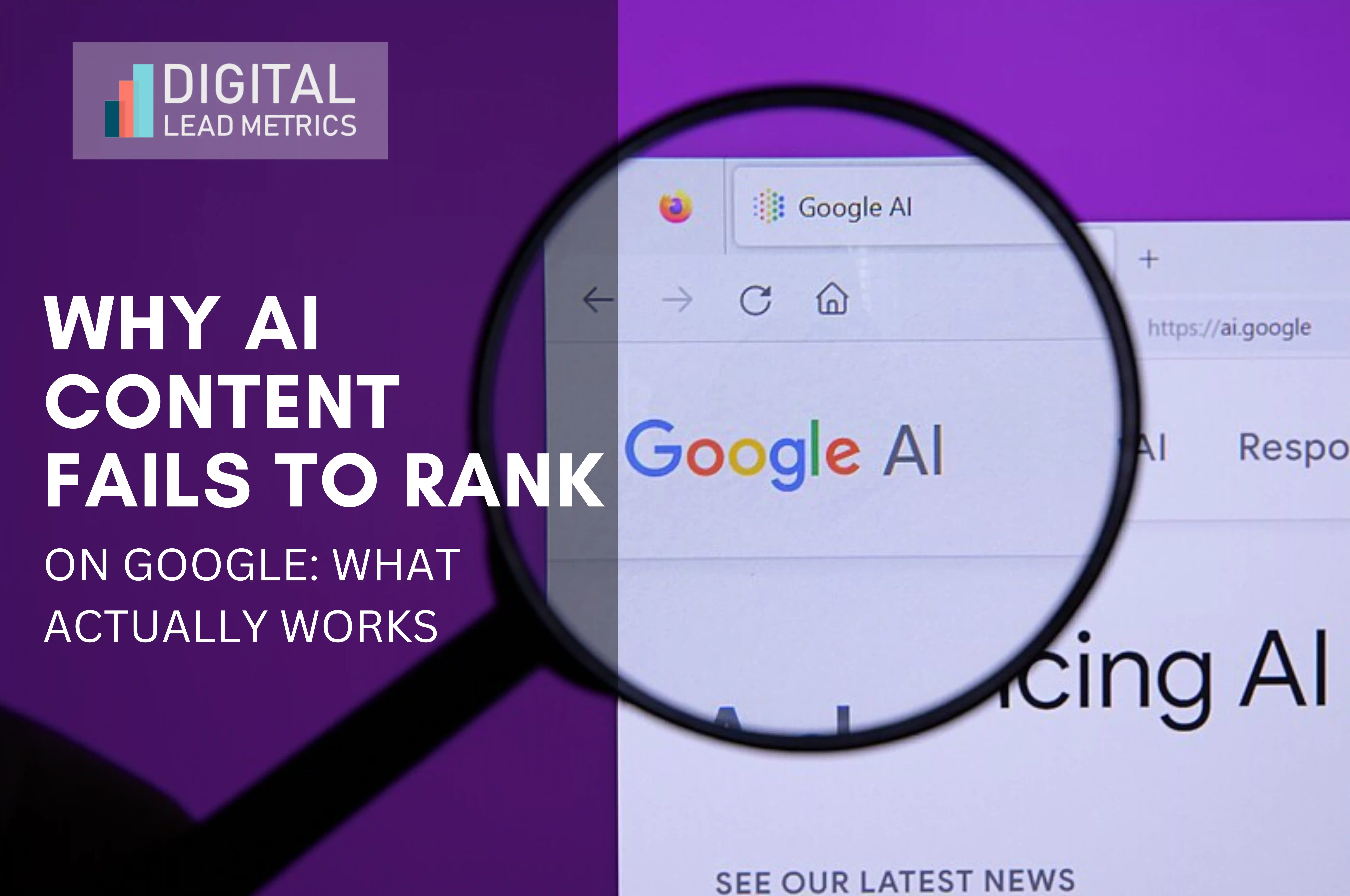 Why AI Content Fails to Rank on Google